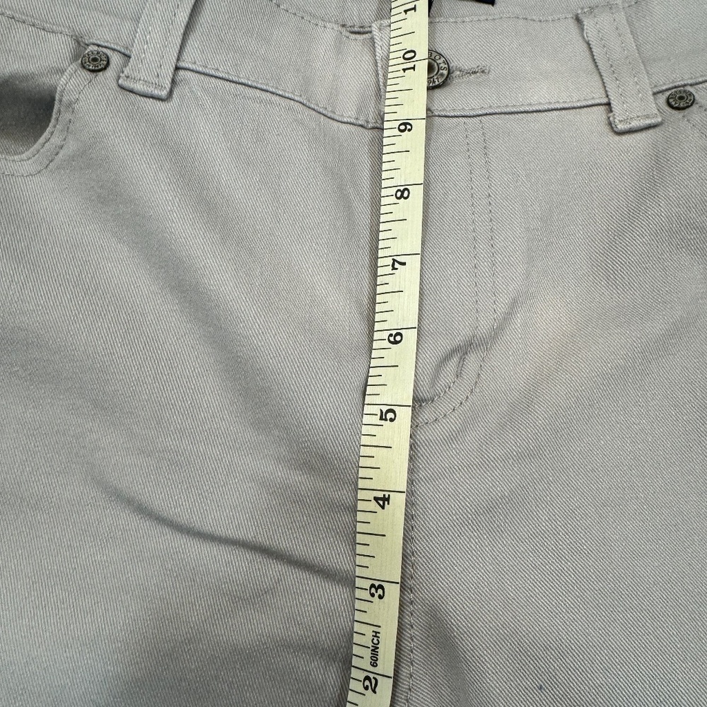 Talbots Simply Flattering 5 Pocket jeans- LOVELY GRAY size 12Petite - EUC! - Picture 10 of 15